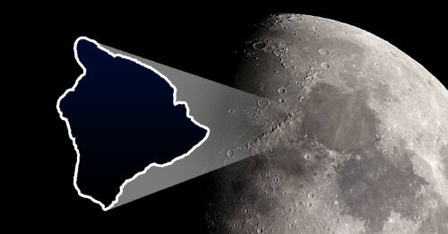 Hay una extraña masa metálica incrustada en la Luna: ¿qué es y cómo llegó allí?