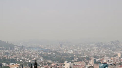 tegucigalpa honduras aire humo tegucigalpa honduras aire humo