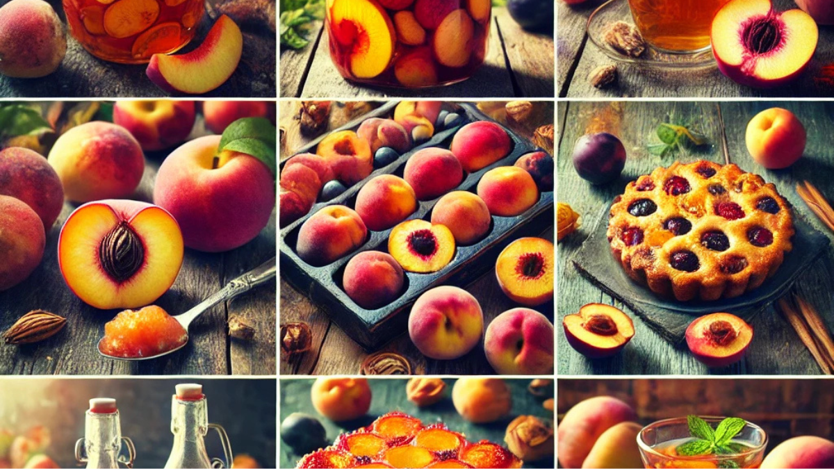 recetas carozos Consumir carozos (como los de frutas como el durazno, la ciruela o el albaricoque) puede tener beneficios para la microbiota intestinal (Foto: IA)