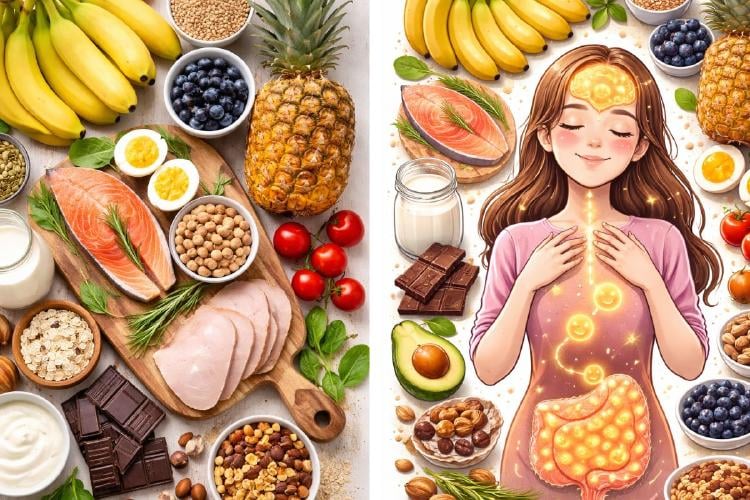 serotonina alimentos Imagen: IA