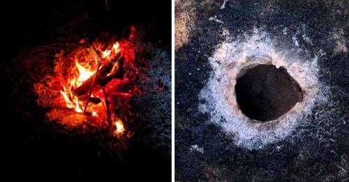 Este misterioso agujero escupe fuego en Estados Unidos y nadie sabe por qué