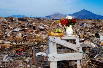 Vertedero Quilicura Vertedero ilegal sobre los humedales de Quilicura