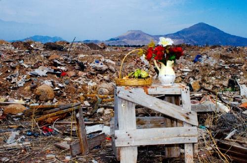 Vertedero Quilicura Vertedero ilegal sobre los humedales de Quilicura