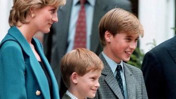 diana hijos william harry