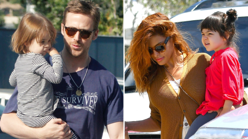 ryan gosling and eva mendes kids meet esmeralda and amada gosling42 ryan gosling and eva mendes kids meet esmeralda and amada gosling42