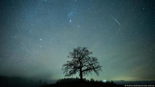 La lluvia de meteoritos podría ser similar a esta lluvia de estrellas