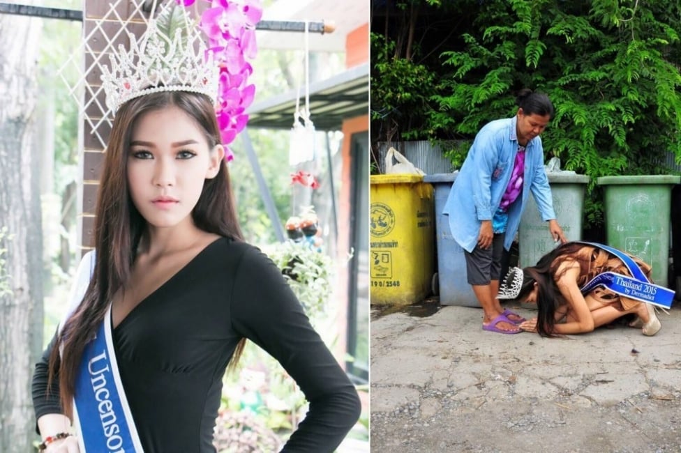 Khanittha Phasaeng es una joven de 17 años que antes de ser elegida Miss Ta...