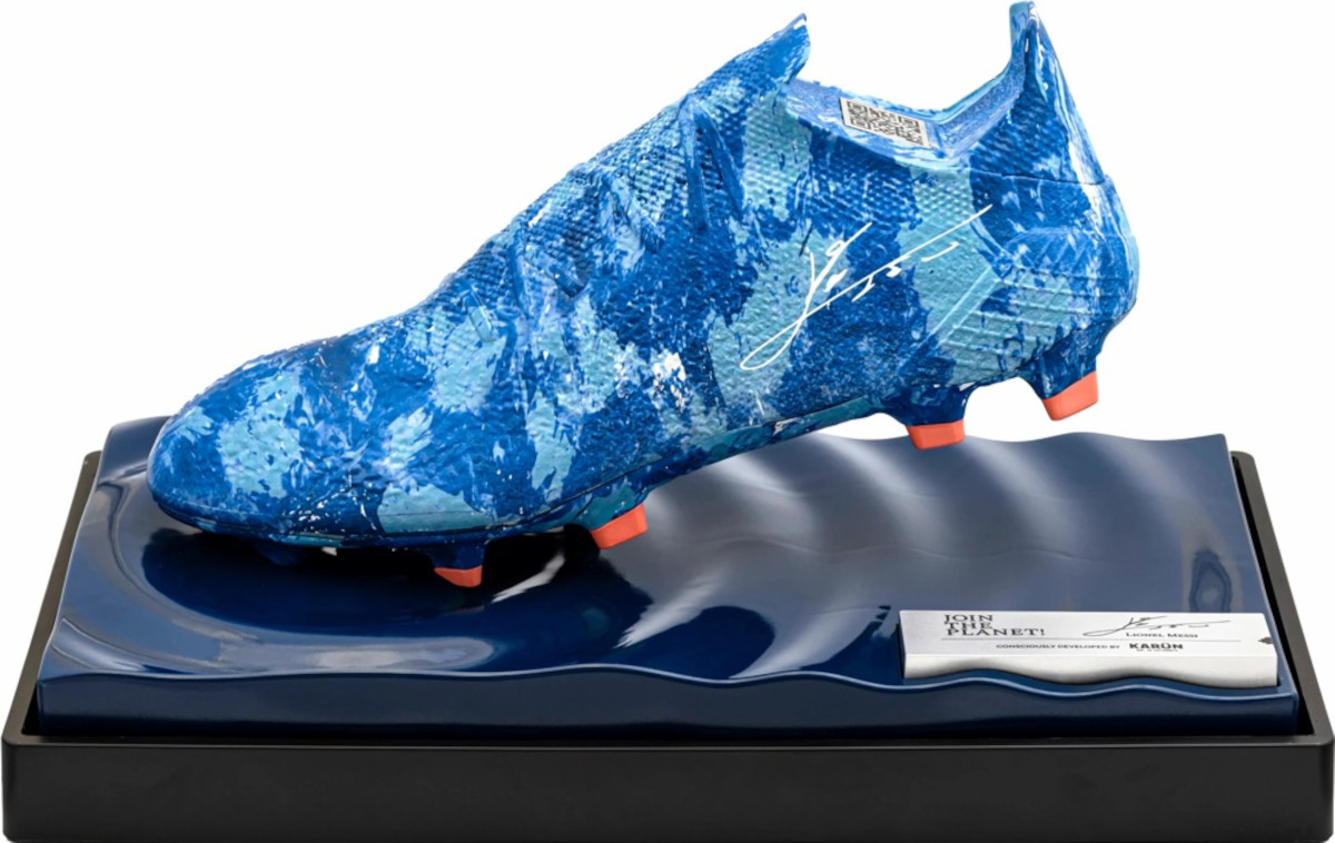 messi zapatilla plástico reciclaje messi zapatilla plástico reciclaje