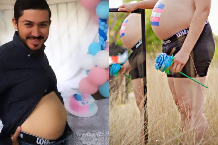 roma romero trans embarazado