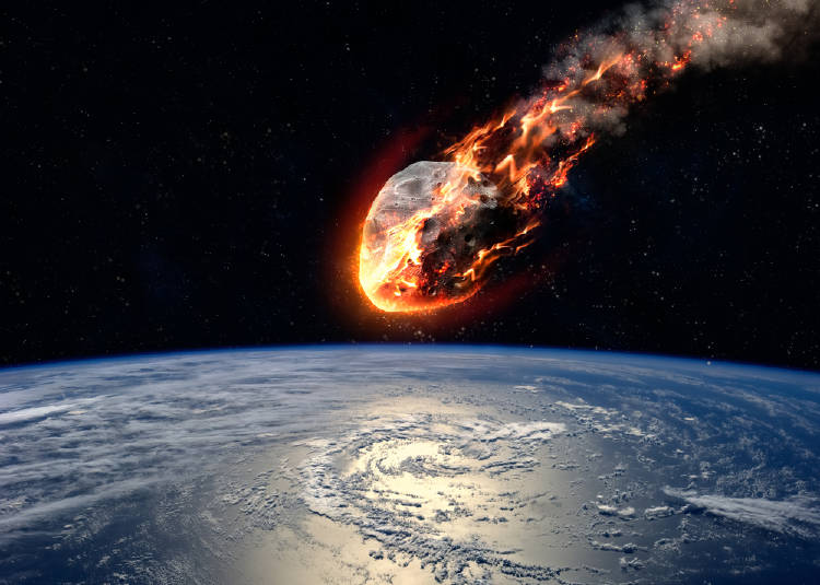 Un asteroide impacta en la Tierra