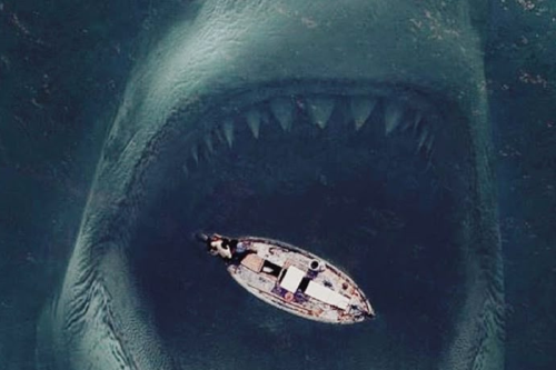 tiburon El terror de los océanos: ¿Y si el Megalodón no está extinto?. (Imagen: Pinterest)