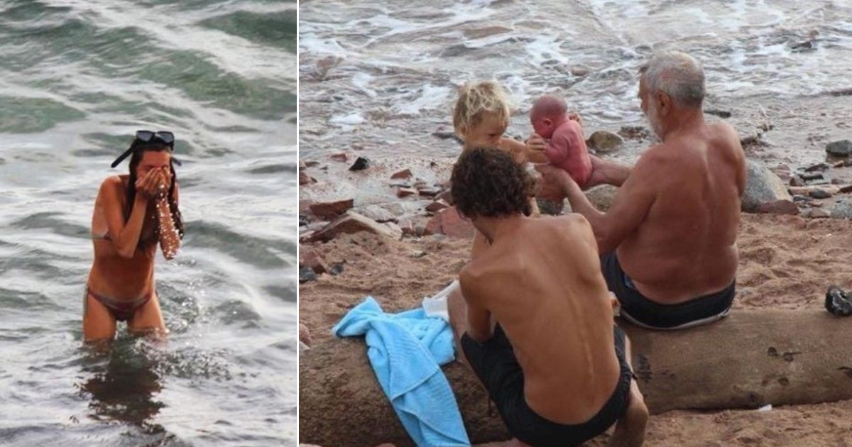 Dio a luz en el mar rojo Dio a luz en el mar rojo