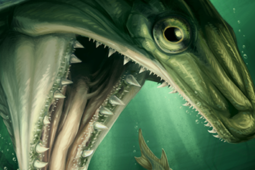 reptil Aunque solo se conserva la mandíbula de Sphyragnathus, el estudio representa una pista esencial para reconstruir la historia evolutiva de los peces y su paso hacia los vertebrados terrestres. (msn.com)