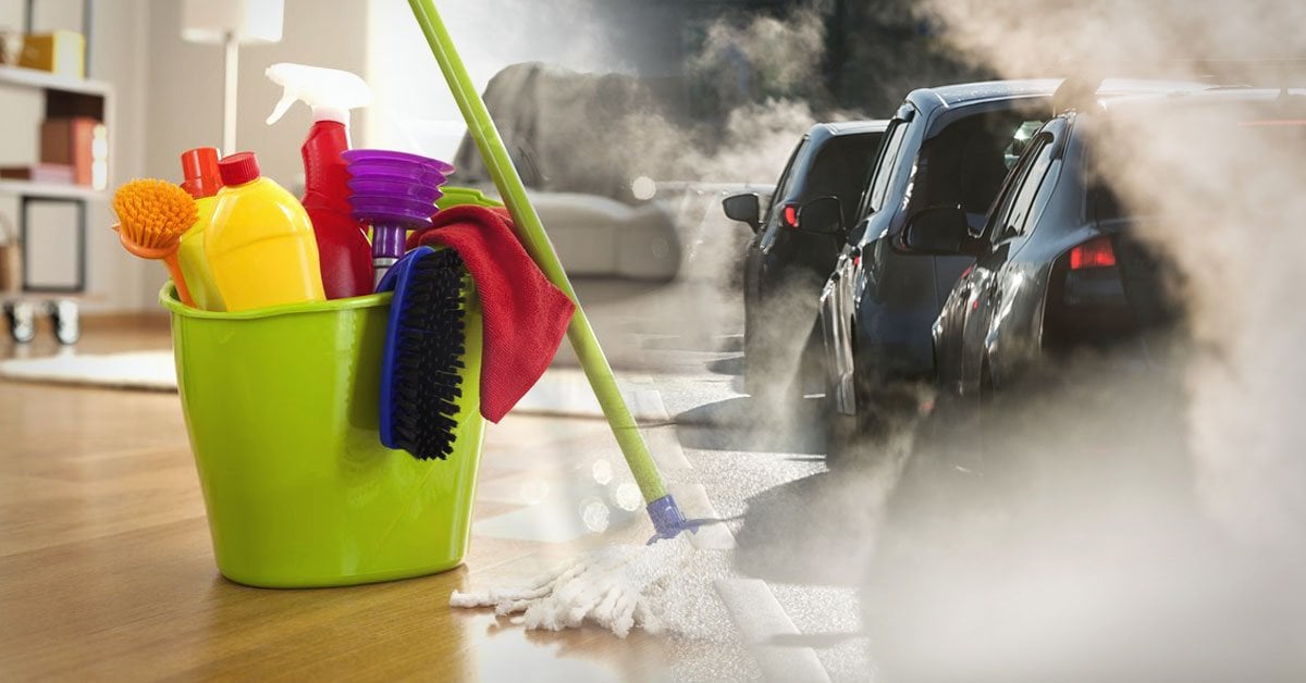 ayer período regla Sabías que los productos de limpieza contaminan tanto como los automóviles?  | Bioguia