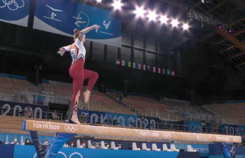 GIMNASTA ALEMANA GIMNASTA ALEMANA