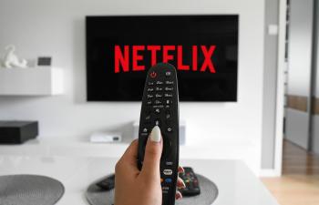 Netflix tv en la sala