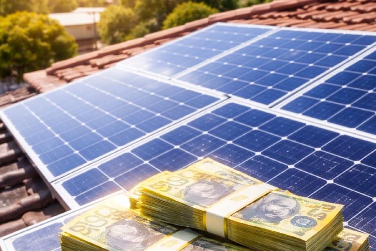 paneles solares Tres horas de luz gratis al día: la apuesta solar de Australia (Imagen: IA)