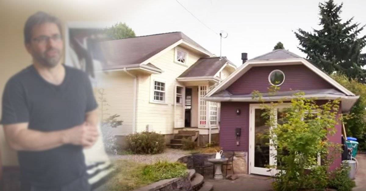 Este hombre transformó su garaje en un hogar completamente funcional para su madre
