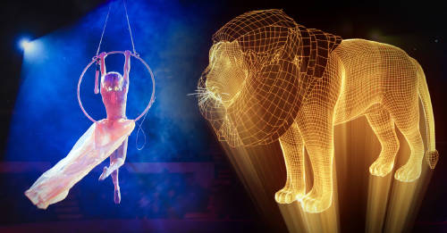 circo aleman animales holograma circo aleman animales holograma