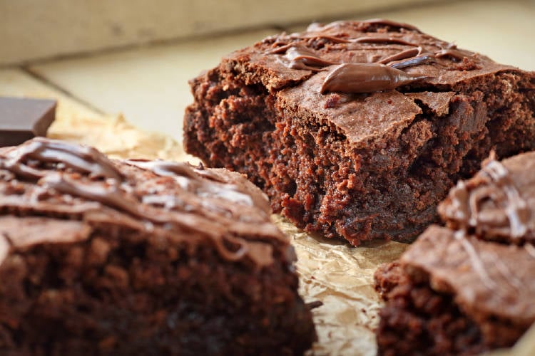 brownie vegano receta