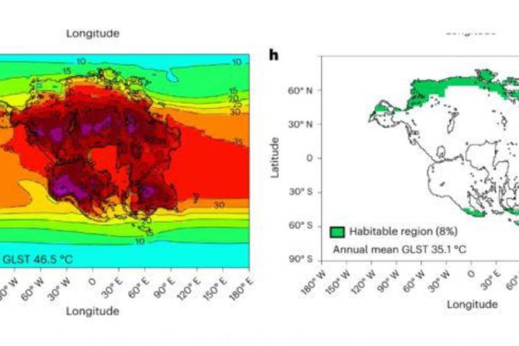 mapa Un estudio indicó el momento en que se podría extinguir la vida para siempre en la Tierra. (MSN.COM)