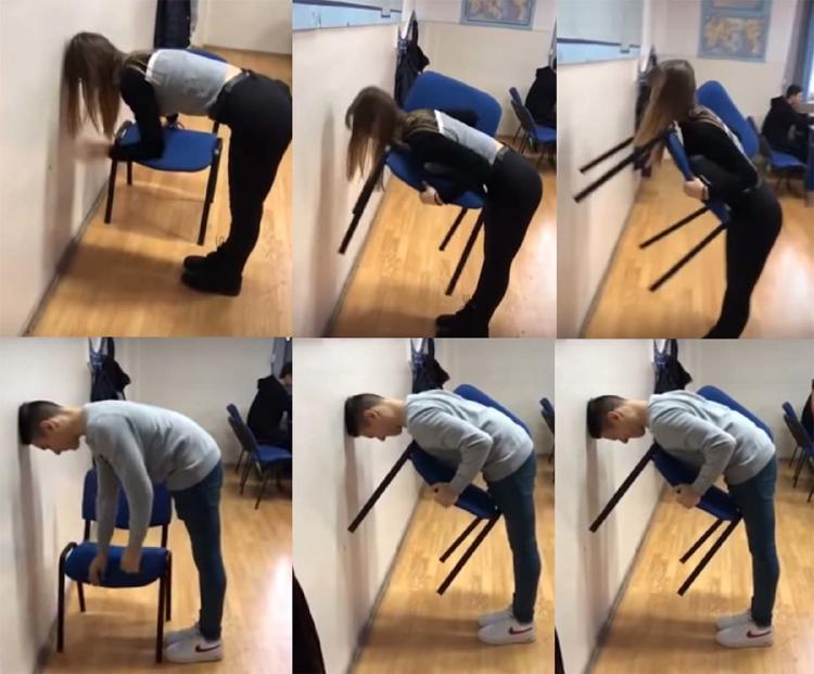 reto viral sillas2 reto viral sillas2