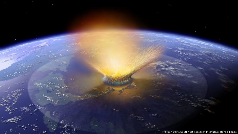 Asteroide Tierra extinción de dinosaurios Asteroide Tierra extinción de dinosaurios