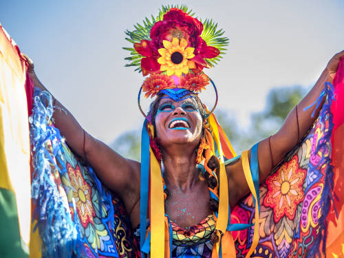 mujer carnaval