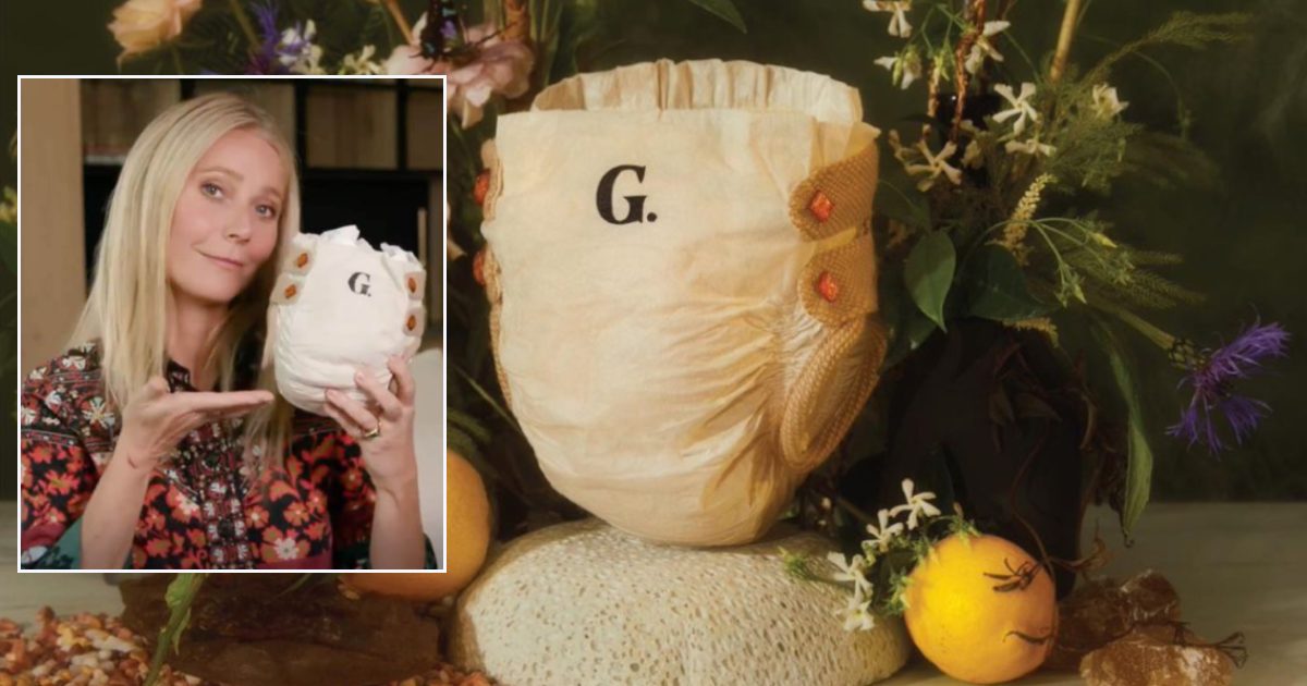 Gwyneth Paltrow lanza pañales de lujo Gwyneth Paltrow lanza pañales de lujo