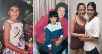 Hermanas separadas se reencontraron Hermanas separadas se reencontraron