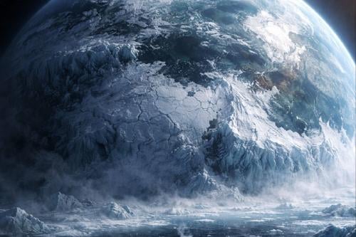 tierra congelada Imagen: IA