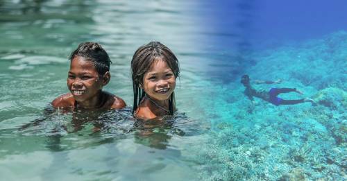 Humanos adaptados a la vida bajo el agua son la prueba de la evolución Humanos adaptados a la vida bajo el agua son la prueba de la evolución