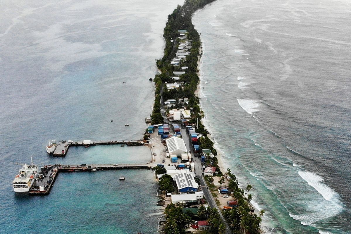 El archipiélago del Pacífico es uno de los países más amenazados por el cambio climático y el aumento del nivel del mar. (nytimes.com)