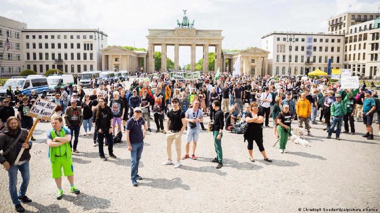 Cannabis Alemania manifestación