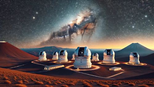 desierto chile Chile: un megaproyecto desafía la observación espacial (Foto IA)