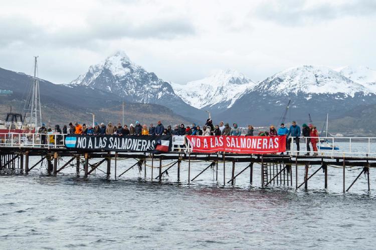 Movilización en Tierra del Fuego, Argentina 1 Foto de Lío Machado