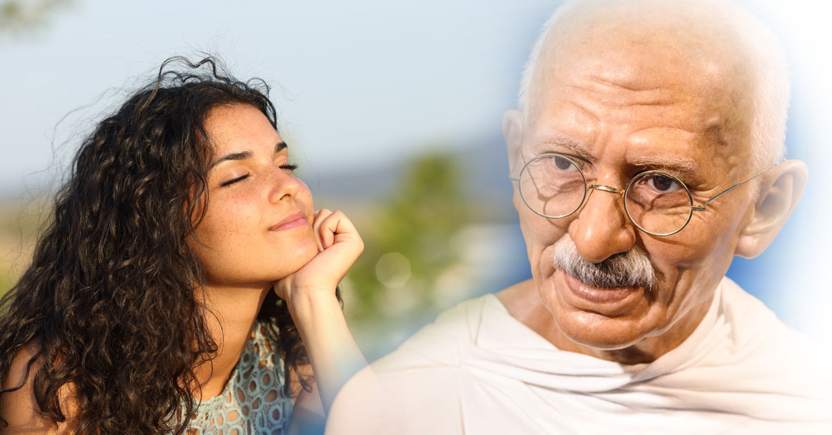 enseñanzas de gandhi te cambian la vida Lo que Gandhi le enseñó a su propio maestro es algo que puede cambiarte la vida