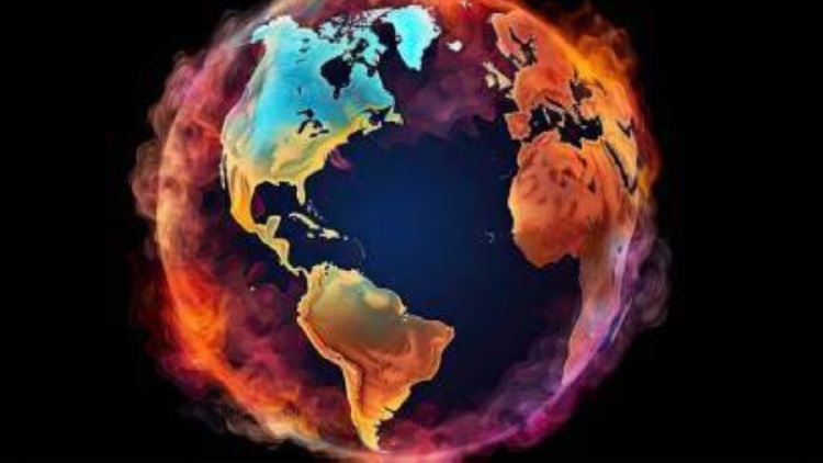 mundo incendiado Nasa en Alerta. ¿Qué lugares serán inhabitables en 2050?