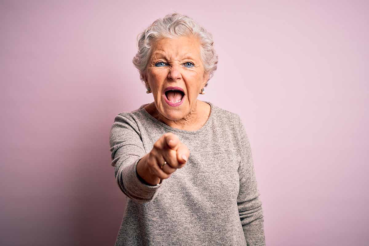 Angry grandma videos