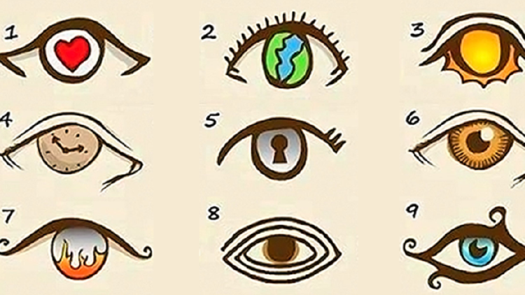 test ojos ¿Cuál ojo llama más tu atención? Elegí el que más te impacte a primera vista.