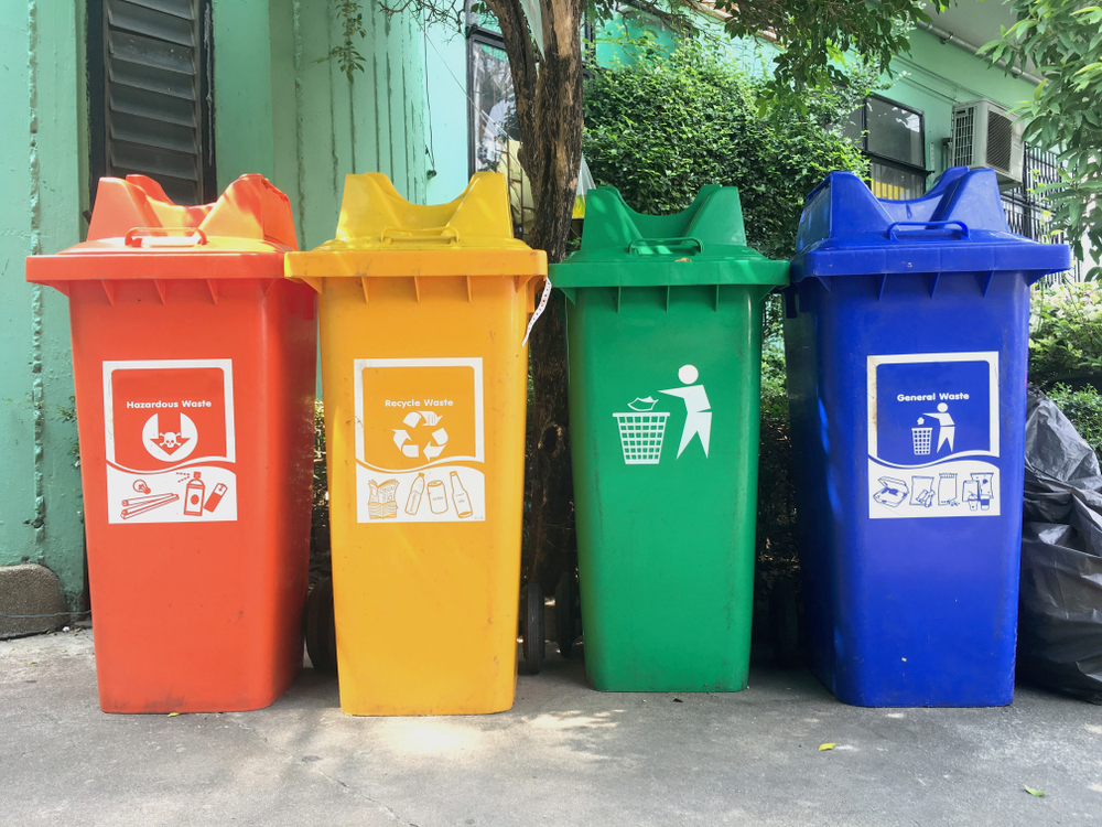 Tipos de contenedores de reciclaje que existen en España