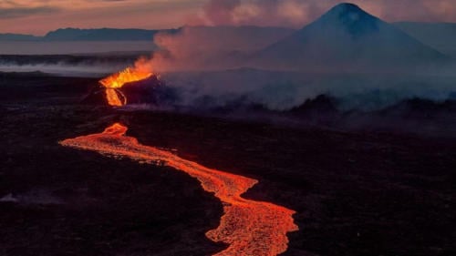 volcań islandia volcań islandia