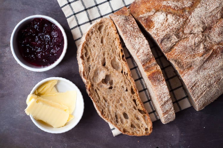 pan masa madre pan de masa madre