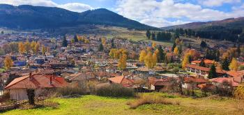 Vistas desde la estatua de Georgi Benkovski