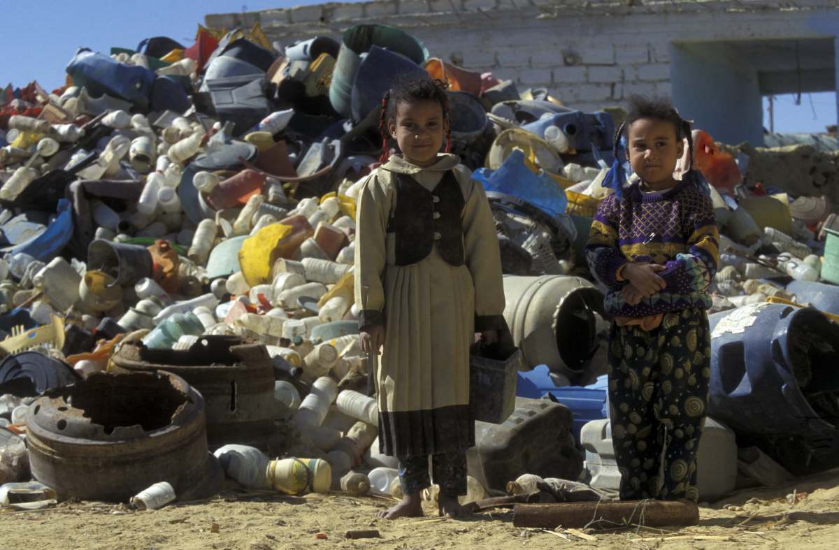 Reciclaje basura el Cairo