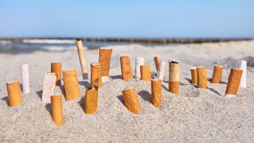 colillas cigarrillo playa colillas cigarrillo playa